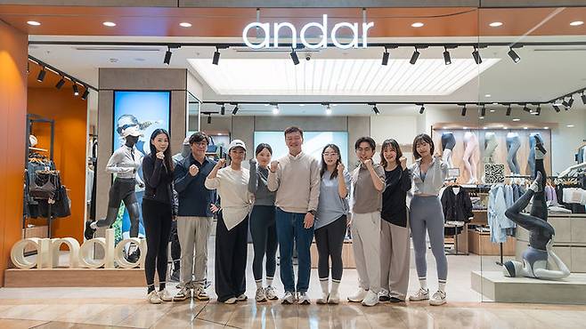 [서울=뉴시스] 안다르 호주 매장 (사진=안다르 제공) *재판매 및 DB 금지