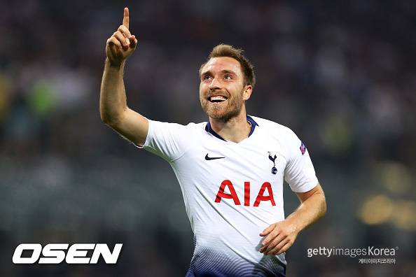 [사진] 크리스티안 에릭센 ⓒGettyimages(무단전재 및 재배포 금지)