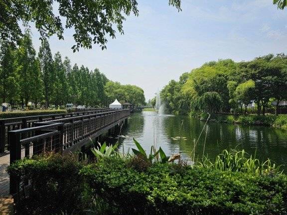 '2025 대한민국 정원산업박람회 in 진주' 개최지인 진주 초전공원. 뉴스1