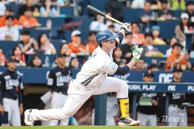 NC 김주원. /사진=NC 다이노스 제공