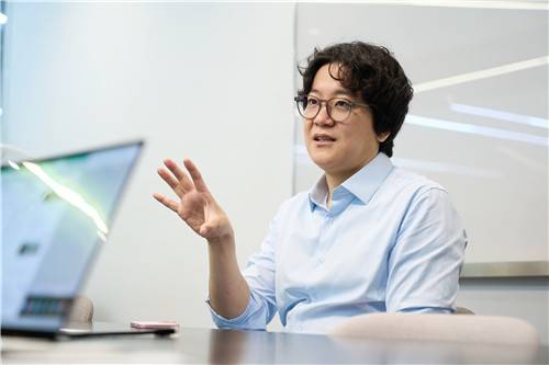 인터뷰하는 이필성 샌드박스 네트워크 대표 [샌드박스 네트워크 제공. 재판매 및 DB 금지]