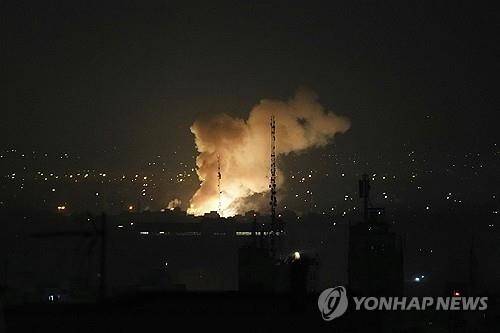 이스라엘의 이란 테헤란 공습 [AP 연합뉴스. 재판매 및 DB 금지]