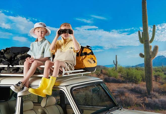 키즈 서머 컬렉션.(노스페이스제공)