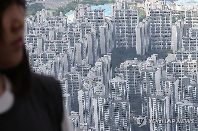서울 아파트 전경. 연합뉴스