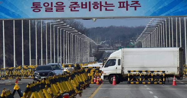 파주 통일대교. 국제신문DB