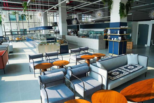 교회 1층에 마련된 베이커리 카페. 국민일보DB