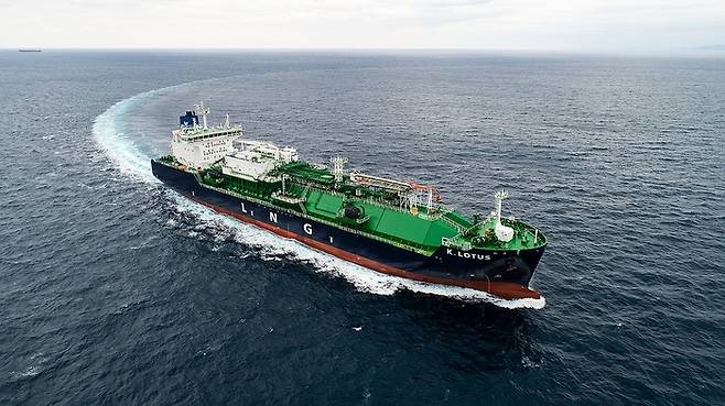 1만8000㎥급 LNG벙커링선. [사진 = HD한국조선해양]