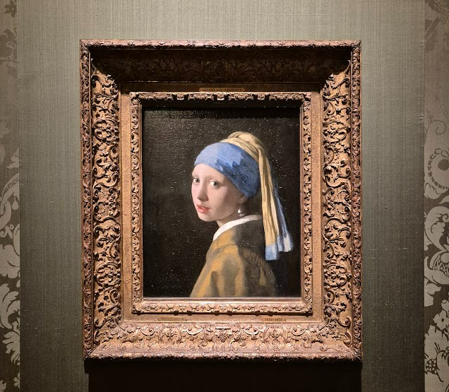Johannes Vermeer [Girl with a Pearl Earring], 1665 ©김슬기