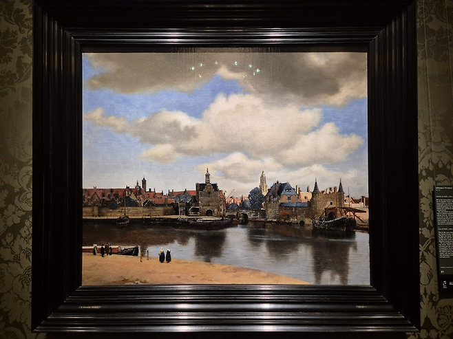 Johannes Vermeer [View of Delft], 1660-61 ©김슬기