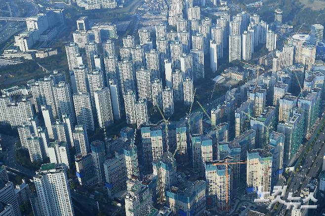 서울 시내 아파트의 모습. 박종민 기자