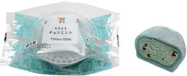 セブン-イレブン「もちとろチョコミント」