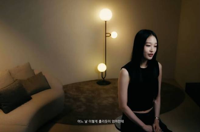 올데이 프로젝트의 애니가 가수가 되기 위해 노력했던 시간들을 이야기했다. 유튜브 채널 ‘ALLDAY PROJECT’ 영상 갈무리