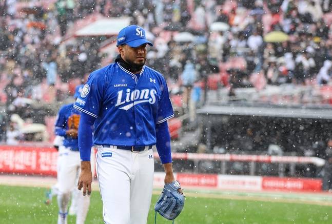 데니 레예스. /사진=삼성 라이온즈 제공