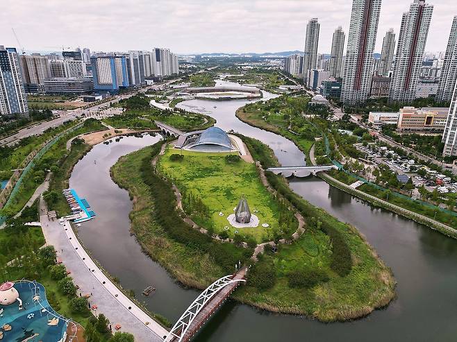 청라호수공원 [인천경제자유구역청 제공. 재판매 및 DB 금지]