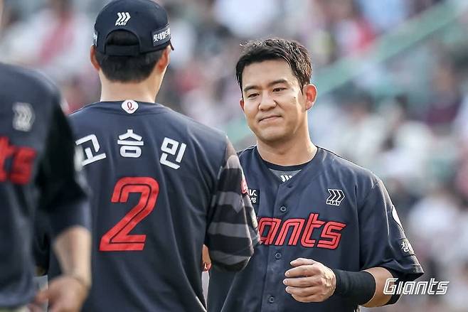 롯데 김민성 [롯데 자이언츠 제공. 재판매 및 DB 금지]