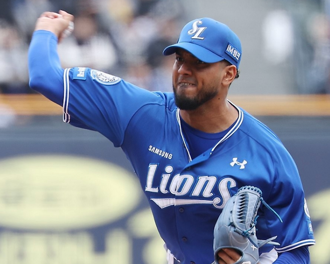 선발 투수 삼성 레예스