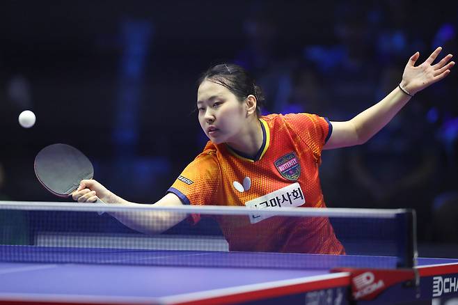 프로탁구 KTTP 우승을 차지한 이다은(KTTP 제공)