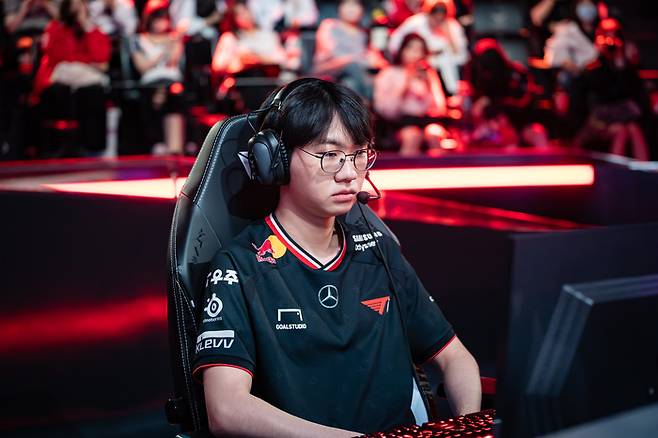 T1 탑 라이너 ‘도란’ 최현준. 사진 | LCK