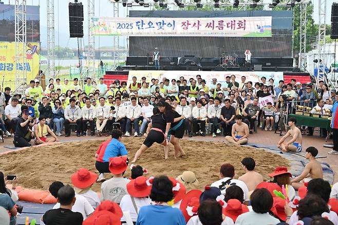 울산 태화강 마두희 축제 2025 단오맞이 장사 씨름대회