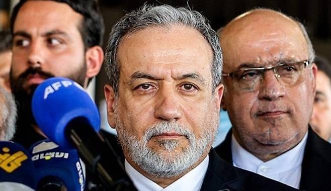 압바스 아락치 이란 외무장관. 연합뉴스