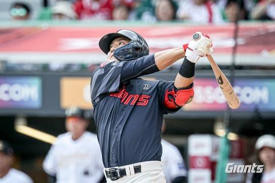 김민성의 솔로포. 사진[연합뉴스]