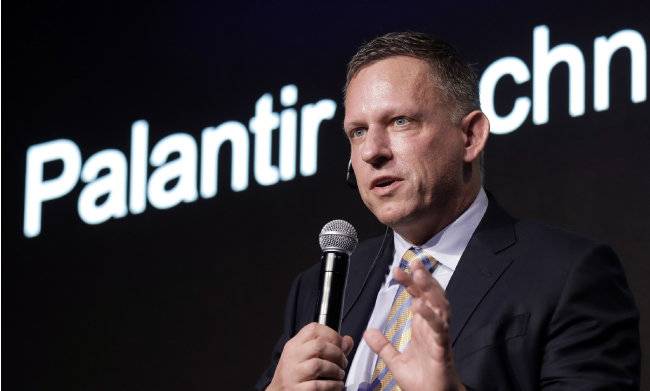 피터 틸 팔란티어 공동창업자.