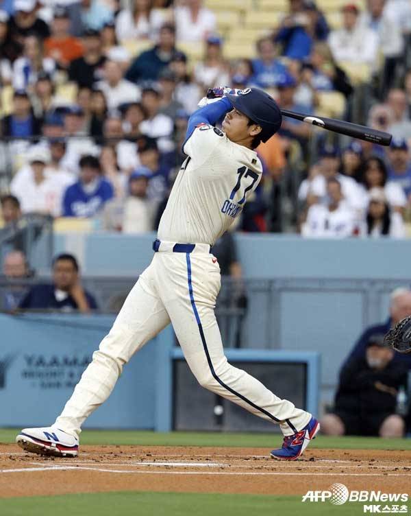 오타니는 멀티 홈런 기록했다. 사진(美 로스앤젤레스)=ⓒAFPBBNews = News1