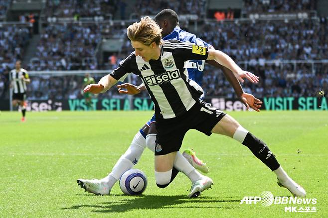 ‘더 선’은 “리버풀은 파리 생제르맹(PSG)의 트레블 주역 중 한 명인 브래들리 바르콜라 영입에도 관심을 보였다”면서 “PSG가 바르콜라에 대한 모든 제안을 거절하면서 없던 일이 됐다”고 전했다. 이어 “리버풀이 바르콜라 영입에 실패하면서 고든에게 집중하고 있다. 뉴캐슬은 고든의 이탈을 대비 중이다. 뉴캐슬은 고든이 리버풀로 떠나면 맨체스터 시티에서 입지를 상실한 잭 그릴리시를 임대 영입할 계획”이라고 했다. 사진=AFPBBNews=News1