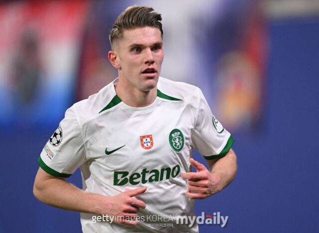 맨유와 아스널 이적이 유력한 빅토르 요케레스./게티이미지코리아