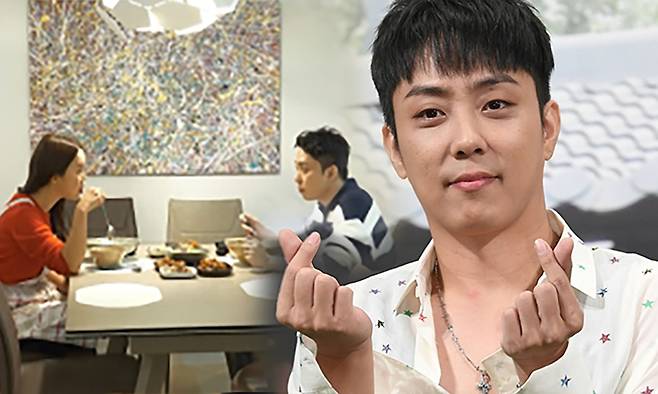 KBS2 ‘살림하는 남자들2’(백지영과 함께 재혼해 대해 이야기하는 모습), 연합뉴스