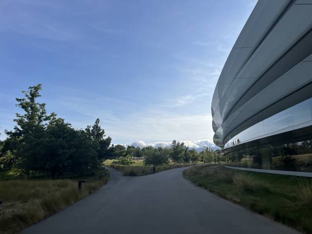 미국 실리콘밸리 쿠퍼티노에 있는 애플파크 전경 /쿠퍼티노=정혜진기자