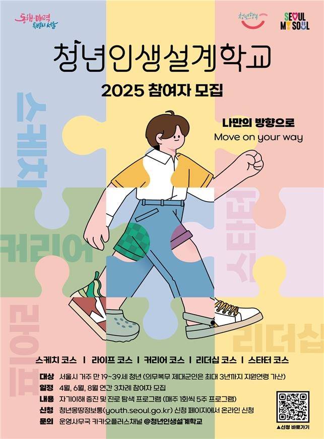 서울시 '청년인생설계학교' 홍보 포스터 [서울시 제공. 재판매 및 DB 금지]