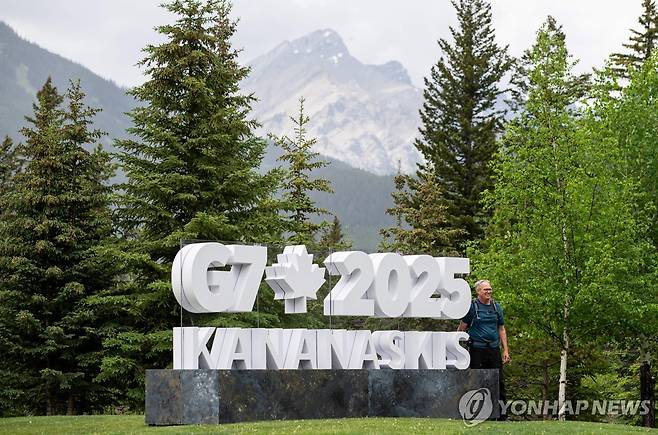 G7 정상회의가 열리는 캐나다 캐내내스키스 [EPA 연합뉴스 자료사진]