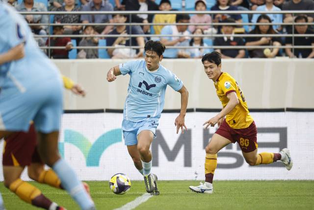 대구FC 황재원의 플레이 모습. 대구 제공