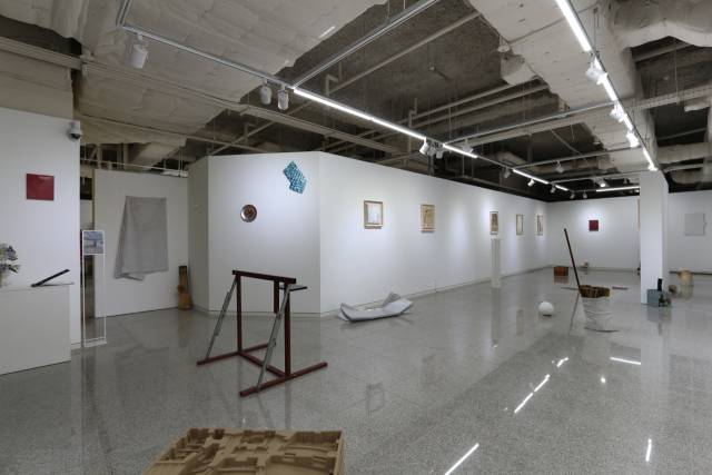 현대미술의 교차와 흐름 ‘홍순환 기획 초대전’ 설치 전경. 갤러리 인터페이스 제공