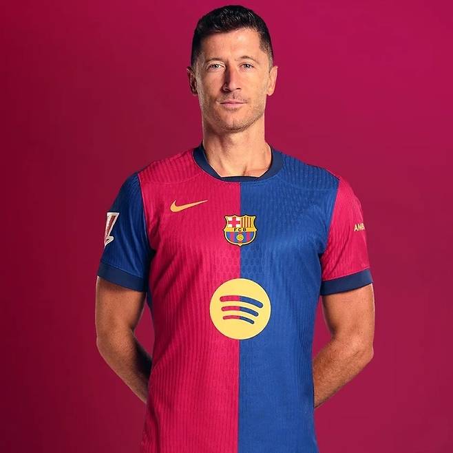 바르셀로나의 레반도프스키.연합뉴스