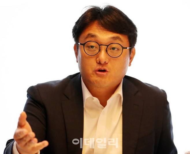 김익현 법무법인 율촌 변호사가 이데일리와 인터뷰를 하고 있다. (사진=이데일리 김태형 기자)