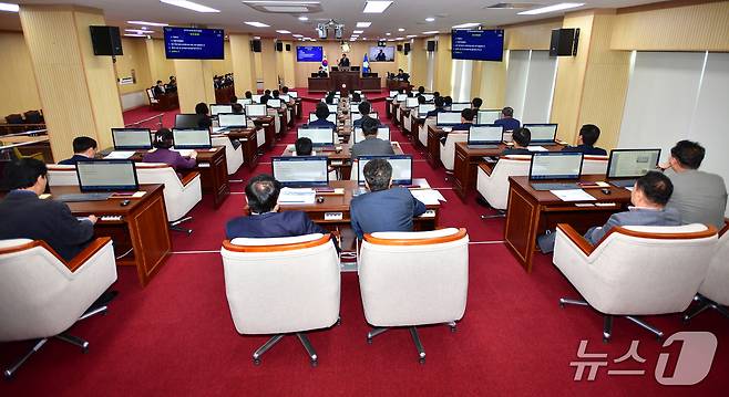 청주시의회 본회의장/뉴스1
