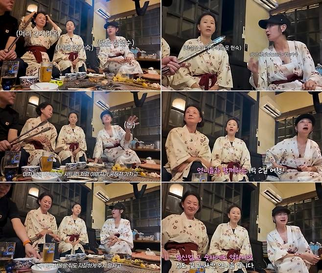 배종옥·윤현숙·변정수. 사진 | 유튜브 채널 ‘녀녀녀(노처녀X돌싱녀X유부녀)