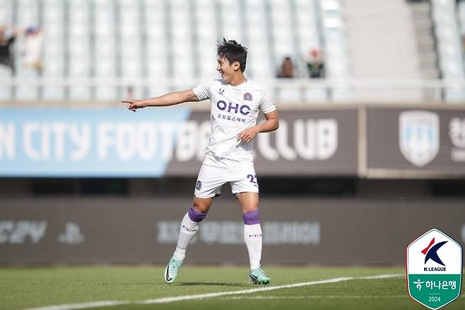 안양 김동진. 사진 | 한국프로축구연맹