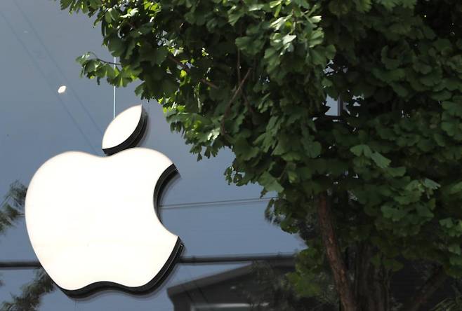 애플 로고. 뉴스1