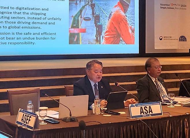 양창호 한국해운협회 상근부회장. 한국해운협회 제공