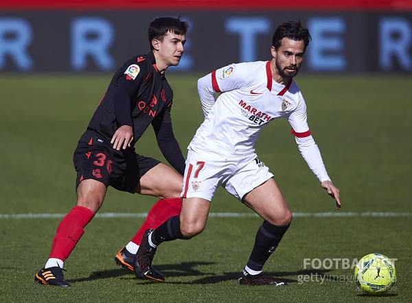 마르틴 수비멘디(레알소시에다드), 수소(세비야). 게티이미지코리아