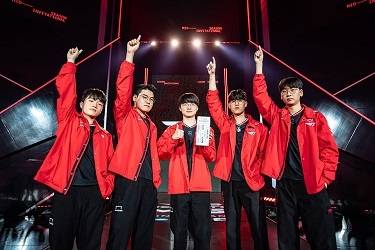 2025 LCK MSI 대표 선발전 4라운드와 최종전에서 승리한 T1.