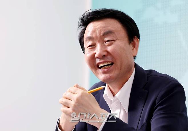 [K포럼] 박창식 원장이 9일 오후 서울 상암동 한국국제문화교류진흥원에서 일간스포츠와 인터뷰를 하고 있다. 김민규 기자 mgkim1@edaily.co.kr /2025.06.09/