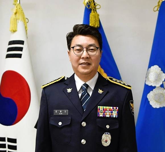 김항년 서장. [사진=음성경찰서]