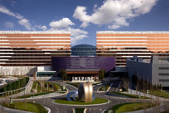 Inspire Entertainment Resort on Yeongjong Island in Incheon [INSPIRE ENTERTAINMENT RESORT]