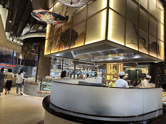 The Chef’s Kitchen buffet in Inspire Entertainment Resort [WOO JI-WON]