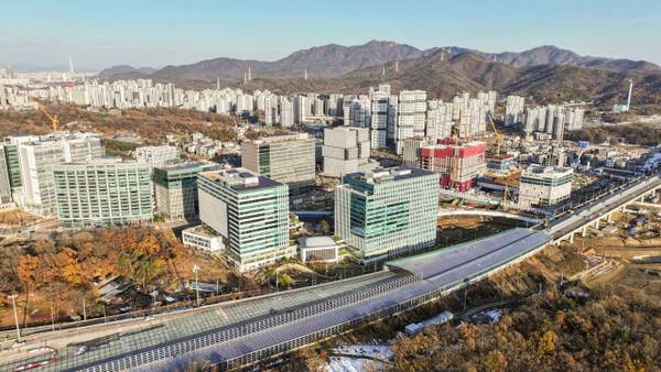 과천지식정보타운 전경. 과천시 제공