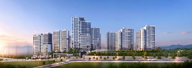 검단호수공원역 중흥S-클래스 투시도 [사진 = 중흥토건]